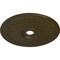 Ekena Millwork Oakleaf Ceiling Medallion (Fits Canopies up to 6 1/4"), 29 1/8"OD x 3 5/8"ID x 1"P, Brass CM29OABRS - alternate 2